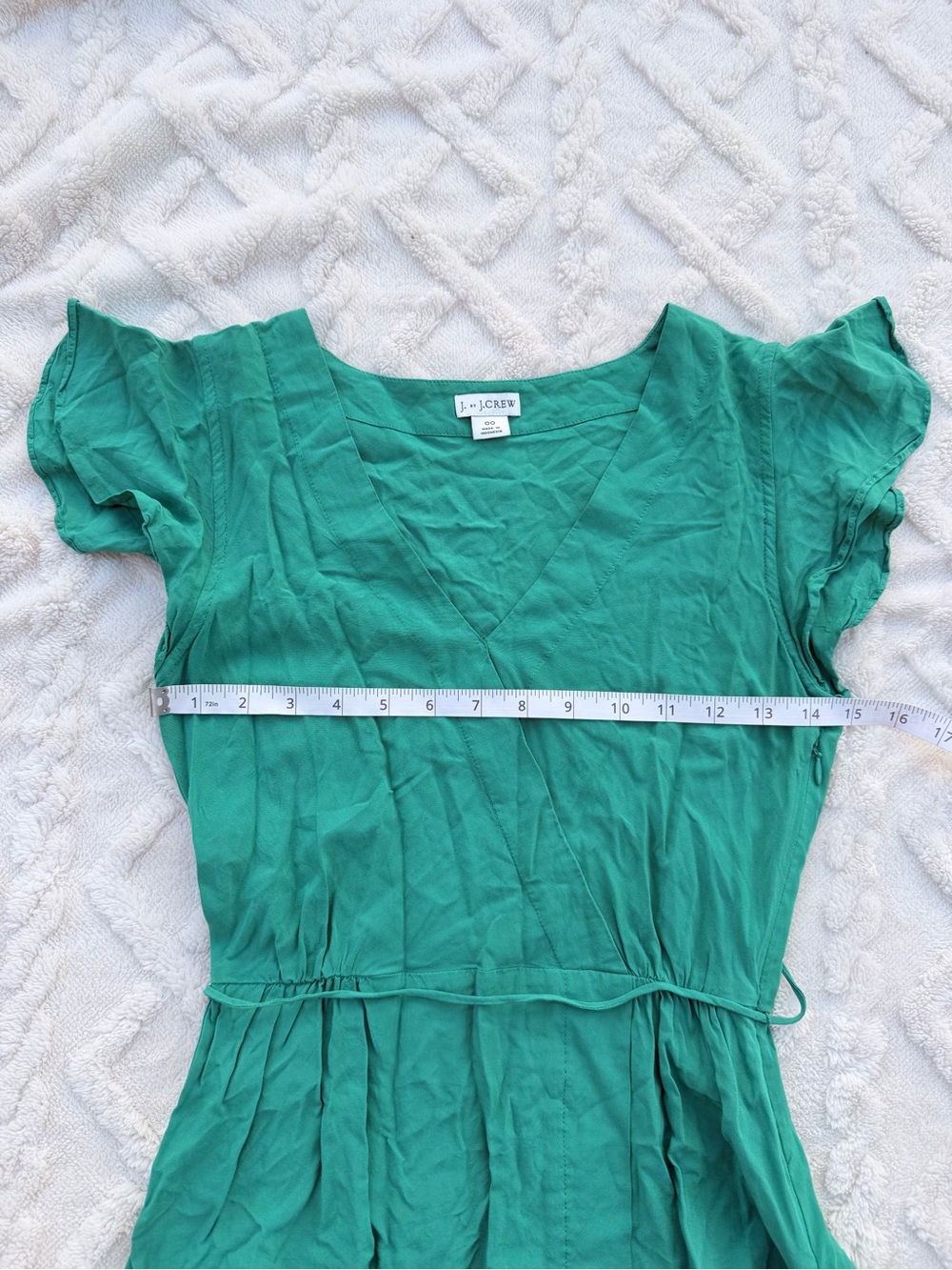 J. Crew Women's Green Top - Picture 7 of 7